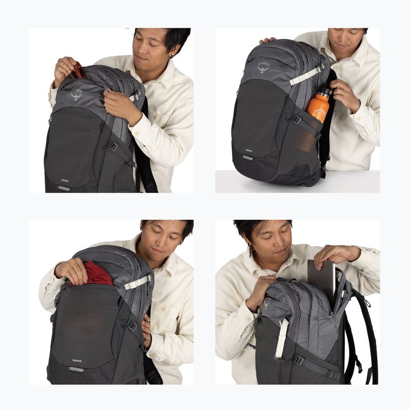 Градска раница Osprey Tropos 32 l phantom grey heather 9