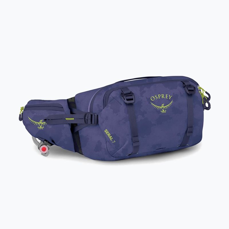 Чантичка за кръста  Osprey Seral 7 l с мех 1,5 l botswana purple dust print 2