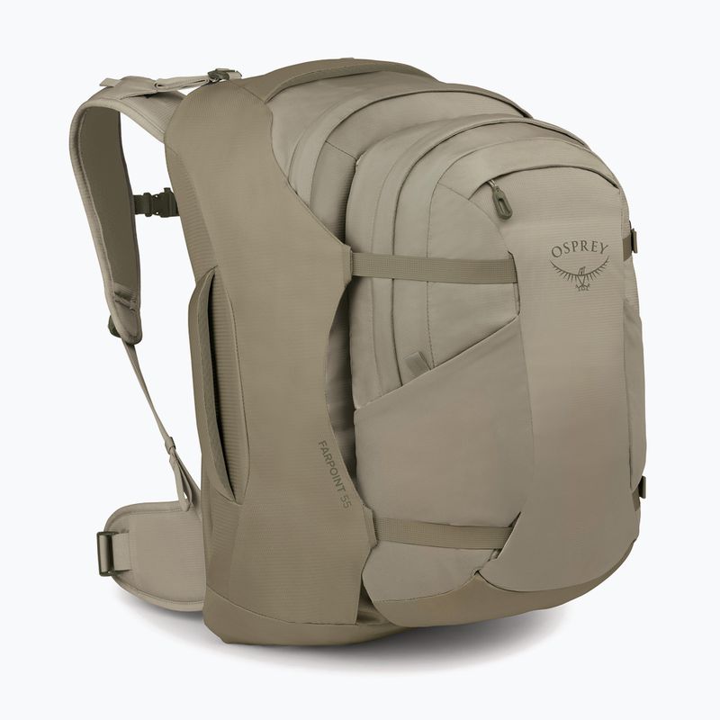 Туристическа раница Osprey Farpoint 55 l sawdust tan 2