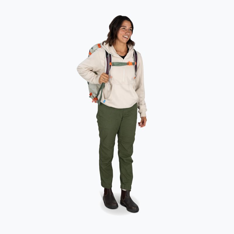 Пътна чанта Osprey Transporter Duffel 40 l mystery white/moody burgundy 6