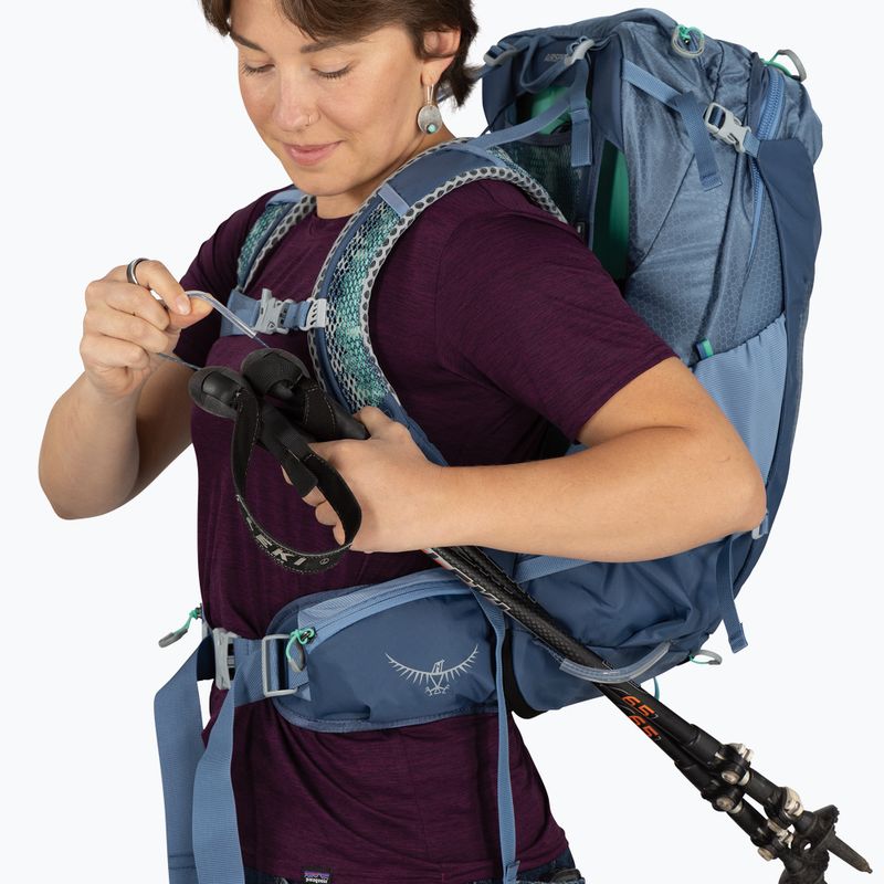 Дамска туристическа раница Osprey Sirrus 24 l sevres blue 11