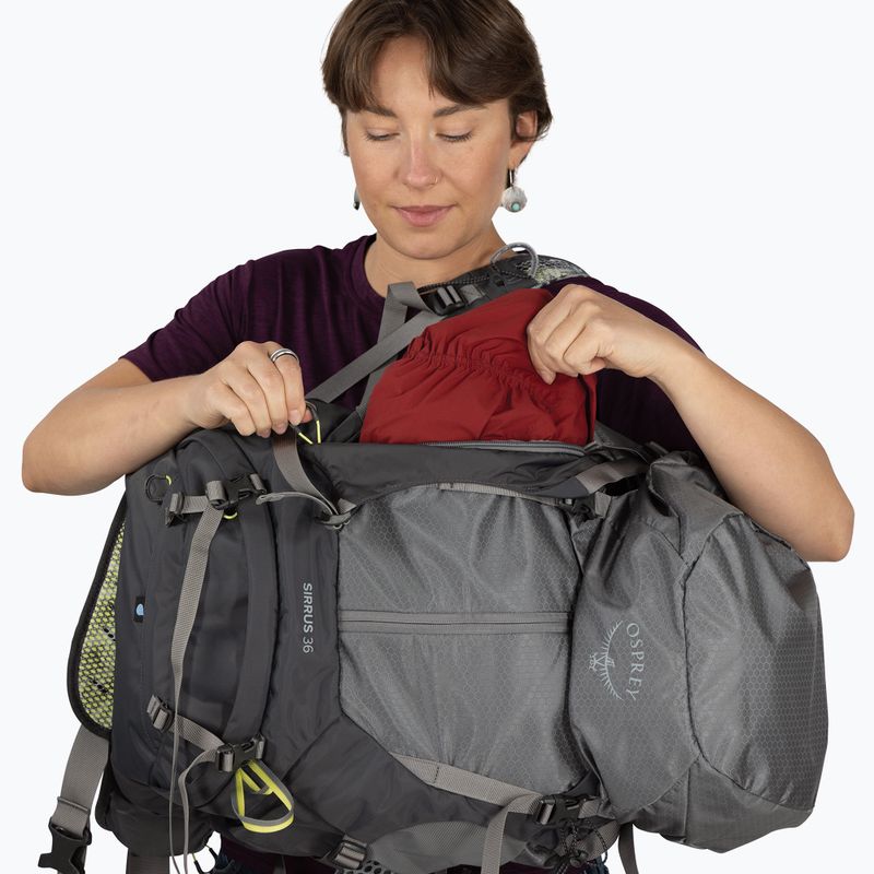 Дамска туристическа раница Osprey Sirrus 36 l medium grey 13