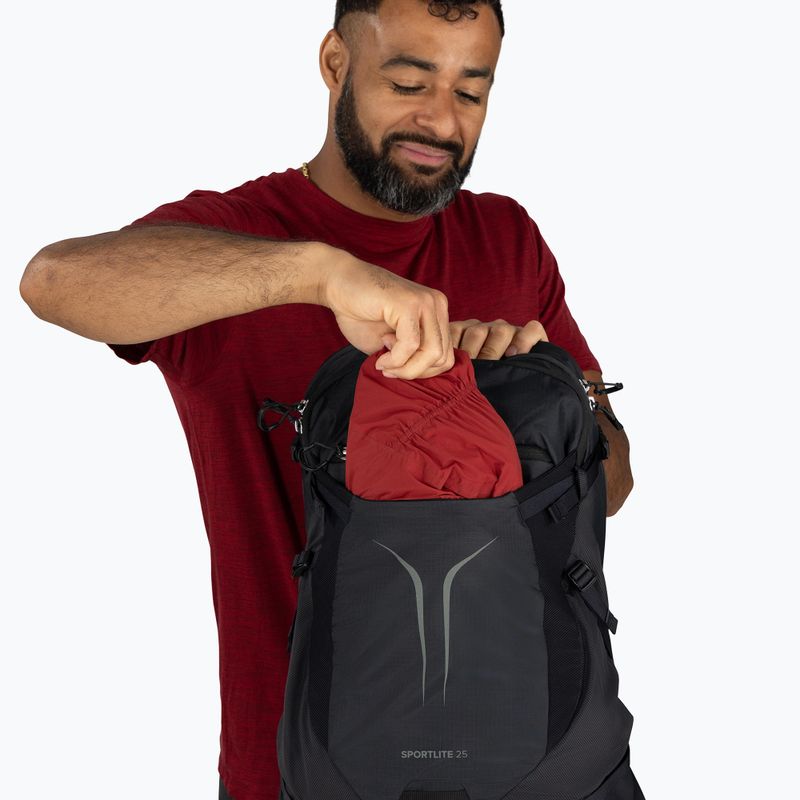 Туристическа раница Osprey Sportlite 25 l raven black 8