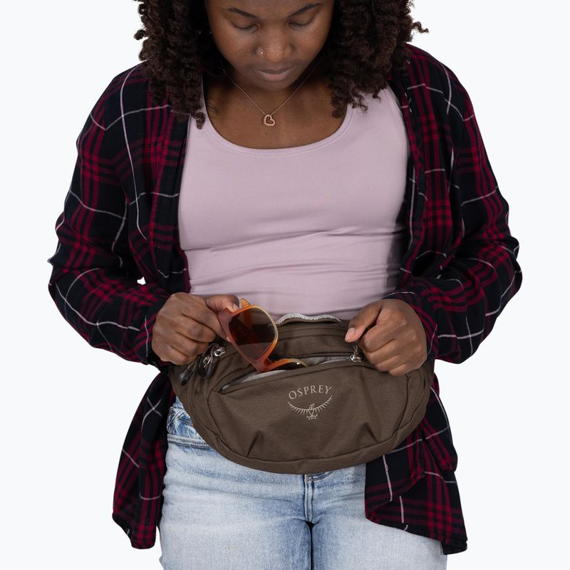 Чантичка за кръстна Osprey Daylite Waist 2 l truffle brown 7