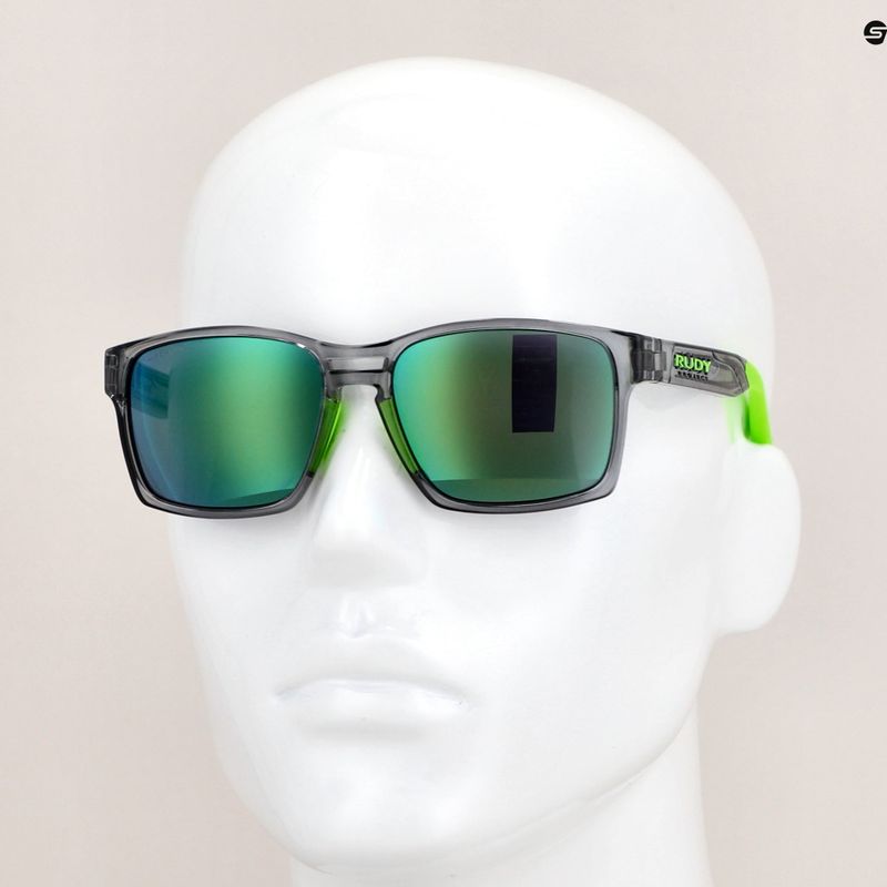 Rudy Project Spinair 57 crystal graphite/polar 3fx hdr multilaser green слънчеви очила SP5761950000 12