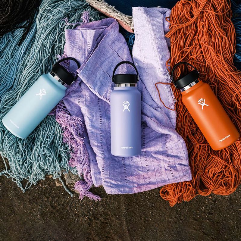 Термобутилка Hydro Flask Wide Flex Sip 470 ml черна W16BCX001 7