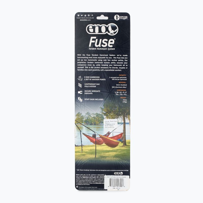 ENO Fuse Tandem Hammock System хамак конектор salte 2