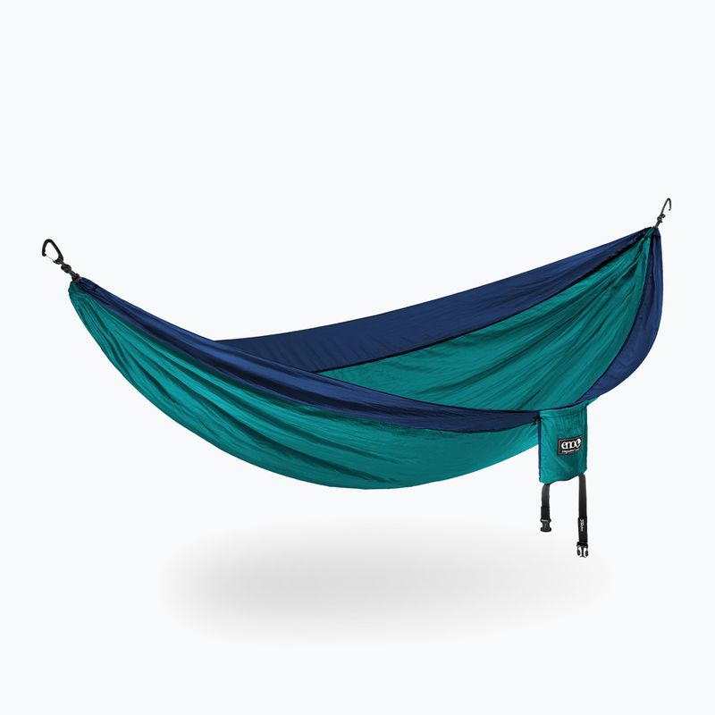 ENO SingleNest seafoam / navy хамак за туризъм