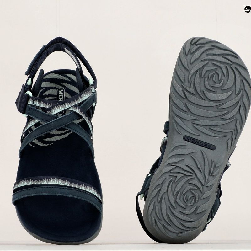 Merrell Terran 3 Cush Lattice дамски сандали за туризъм в тъмносиньо J002718 19