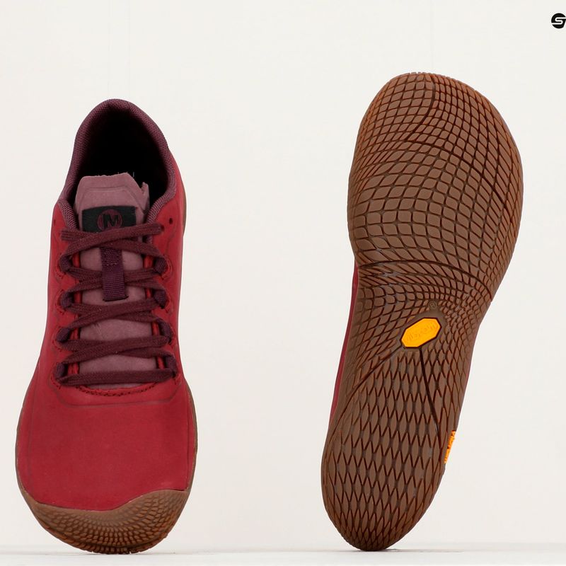 Дамски обувки за бягане Merrell Vapor Glove 3 Luna LTR red J94884 12