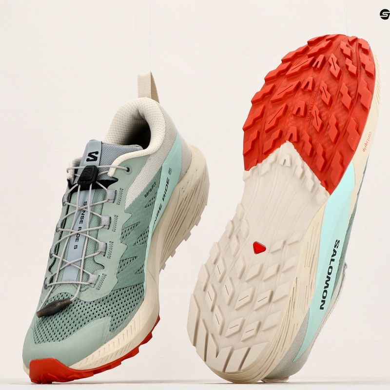 Мъжки обувки за бягане Salomon Sense Ride 5 lily/rainy day/bleached aqua 16