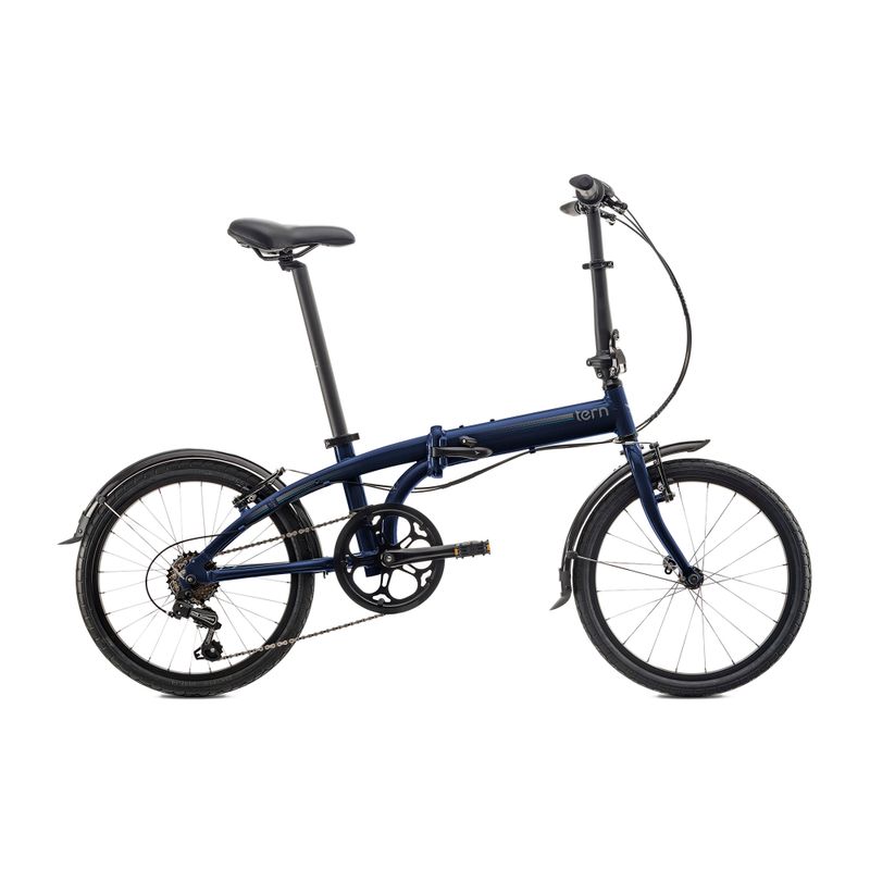 Сгъваем градски велосипед Tern Link B7 navy 7