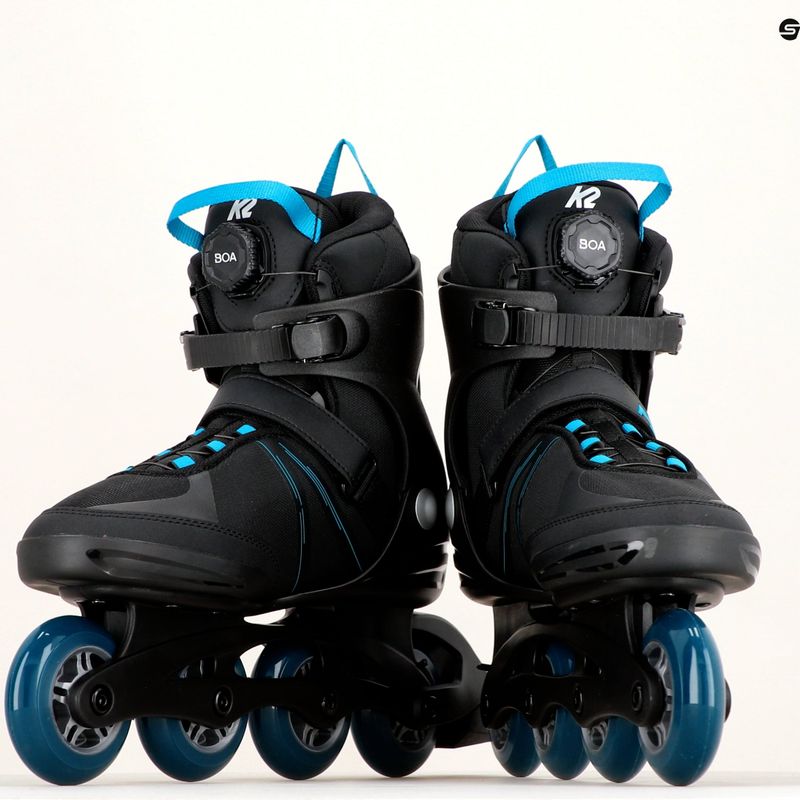 Мъжки ролкови кънки K2 F.I.T. 80 Pro black/blue 12