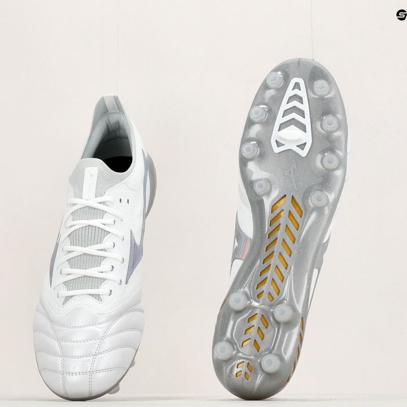 Mizuno Morelia Neo III Beta JP футболни обувки бели P1GA239004 12