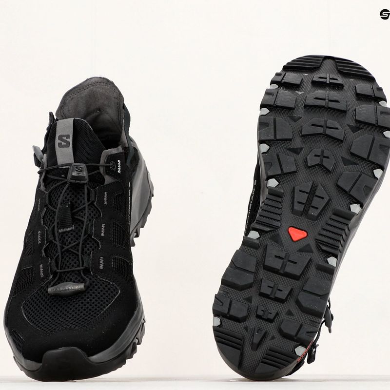 Мъжки обувки за туризъм Salomon Techamphibian 5 black/magnet/monument 13