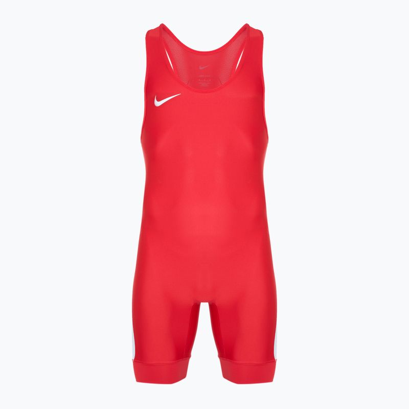 Мъжки гащеризон Nike Grappler Elite Singlet scarlet/white