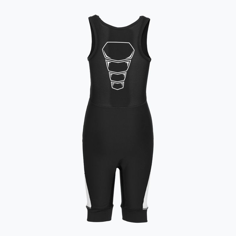 Детско трико за борба Nike Grappler Elite Singlet Youth black/white 2