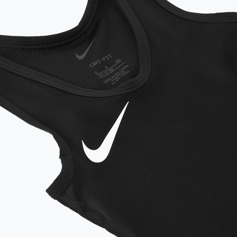 Детско трико за борба Nike Grappler Elite Singlet Youth black/white 4