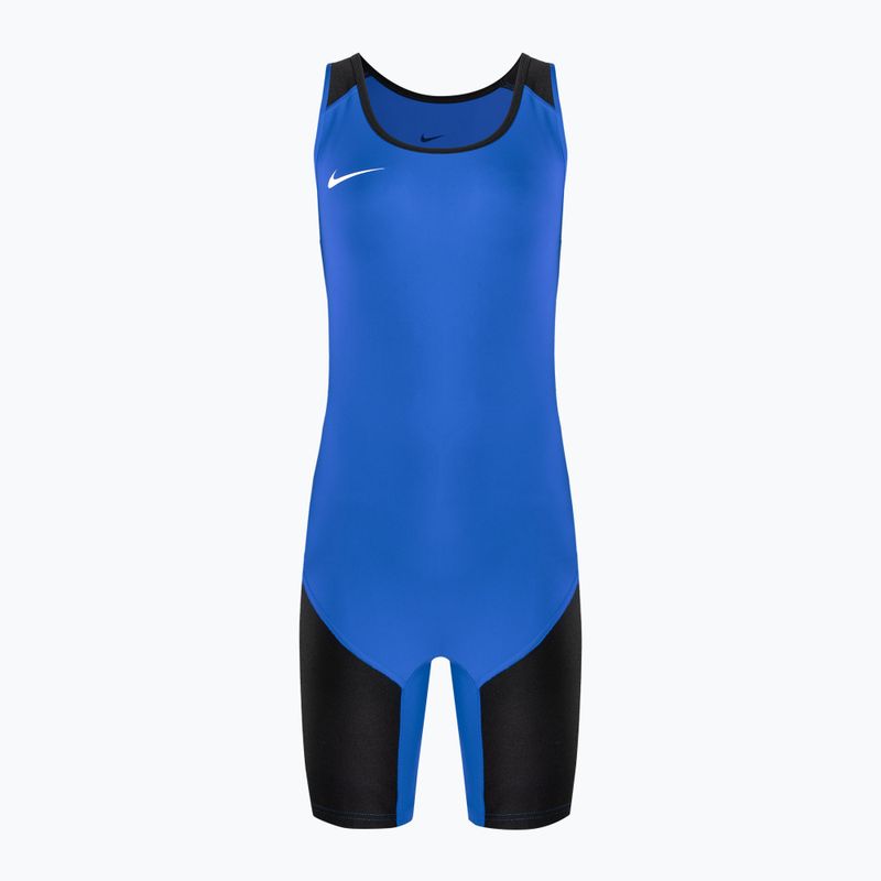 Мъжко трико Nike Weightlifting Singlet royal/black