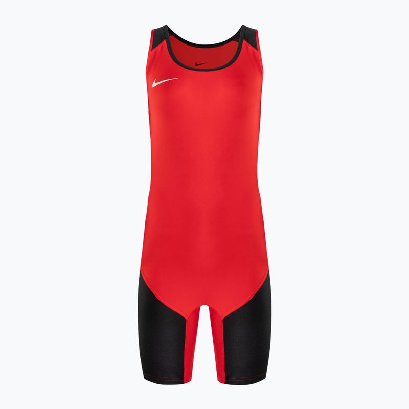 Мъжко трико Nike Weightlifting Singlet scarlet/black