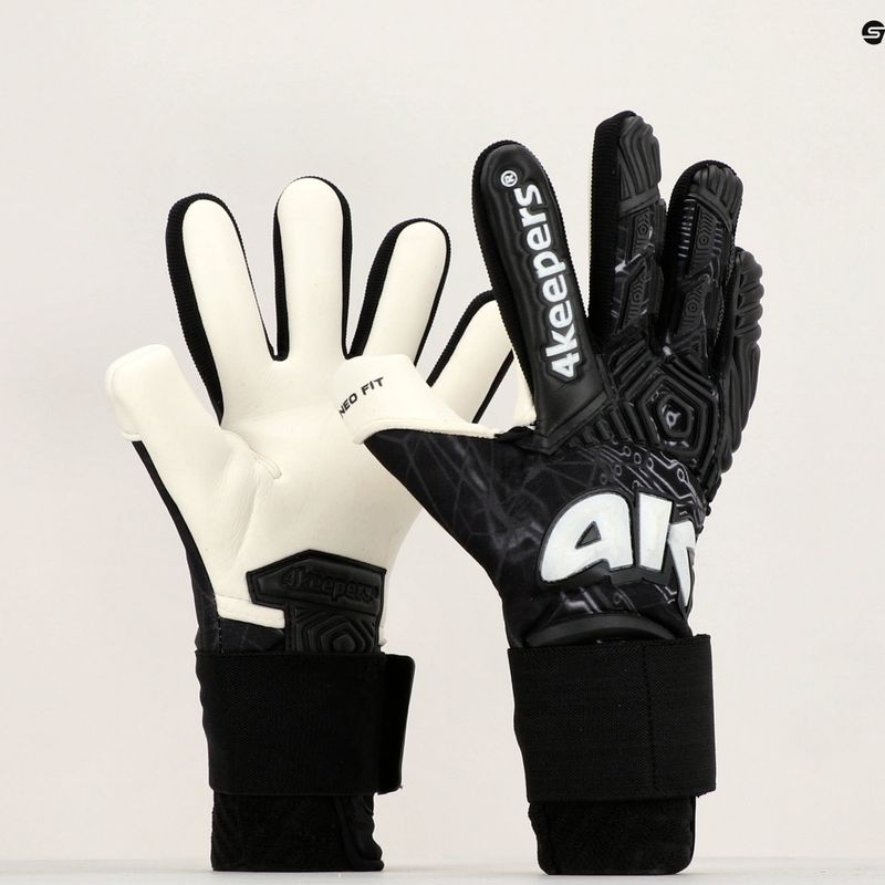 4Keepers Neo Elegant Nc вратарски ръкавици черни 10