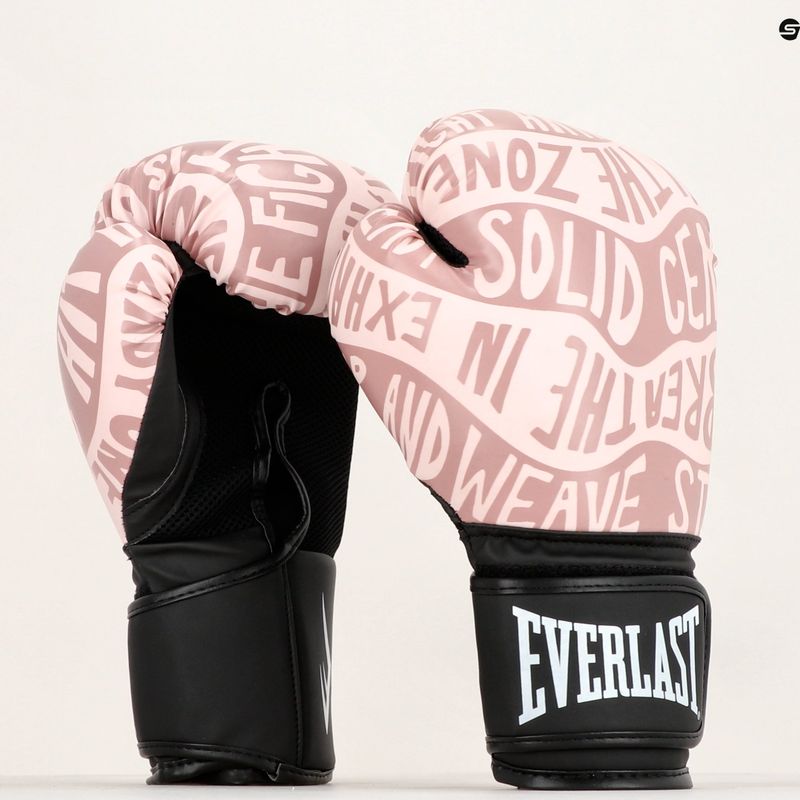 Everlast Spark розови/златни боксови ръкавици за жени EV2150 PNK/GLD 7