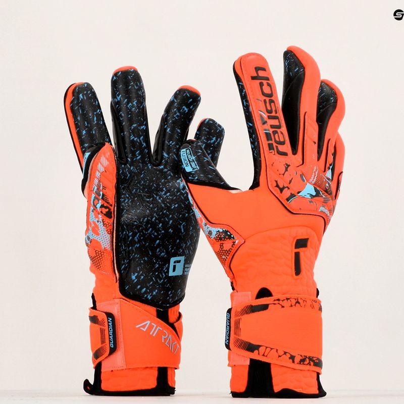 Reusch Attrakt Fusion Guardian AdaptiveFlex вратарски ръкавици червени 5370985-3333 9