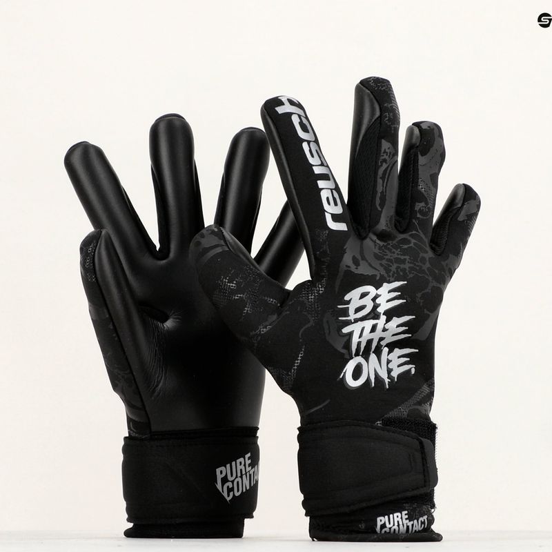 Reusch Pure Contact Infinity Junior детски ръкавици за неморски риболов черни 5372700-7700 10