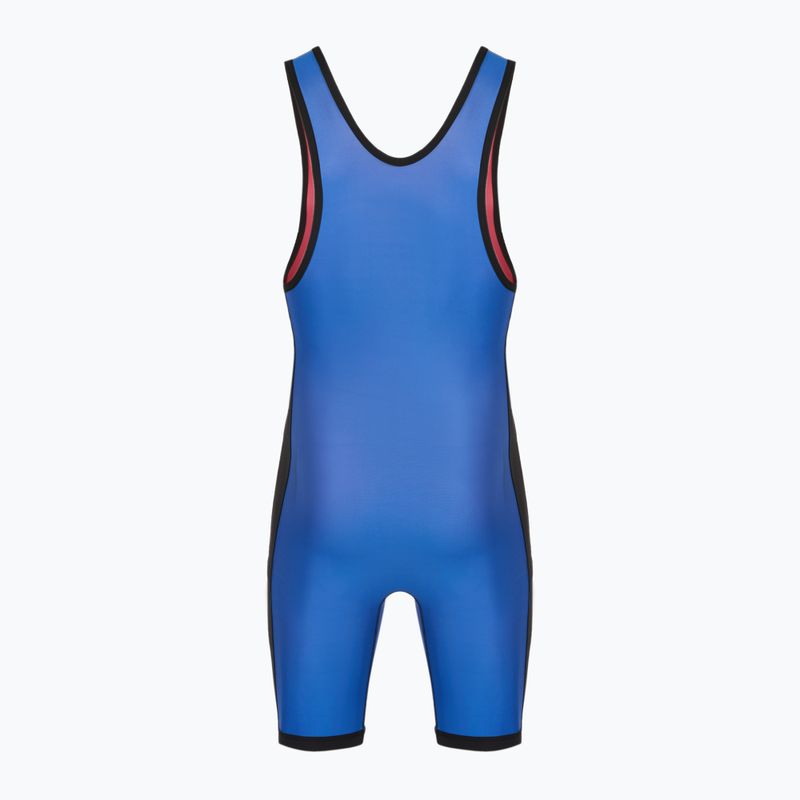 Мъжки гащеризон adidas 1 Stripe Reversible Singlet red 2