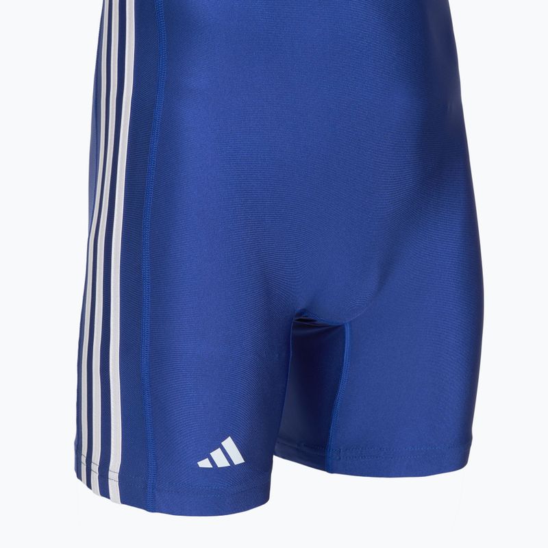 Мъжки гащеризон adidas 3 Stripe Singlet royal/white 3