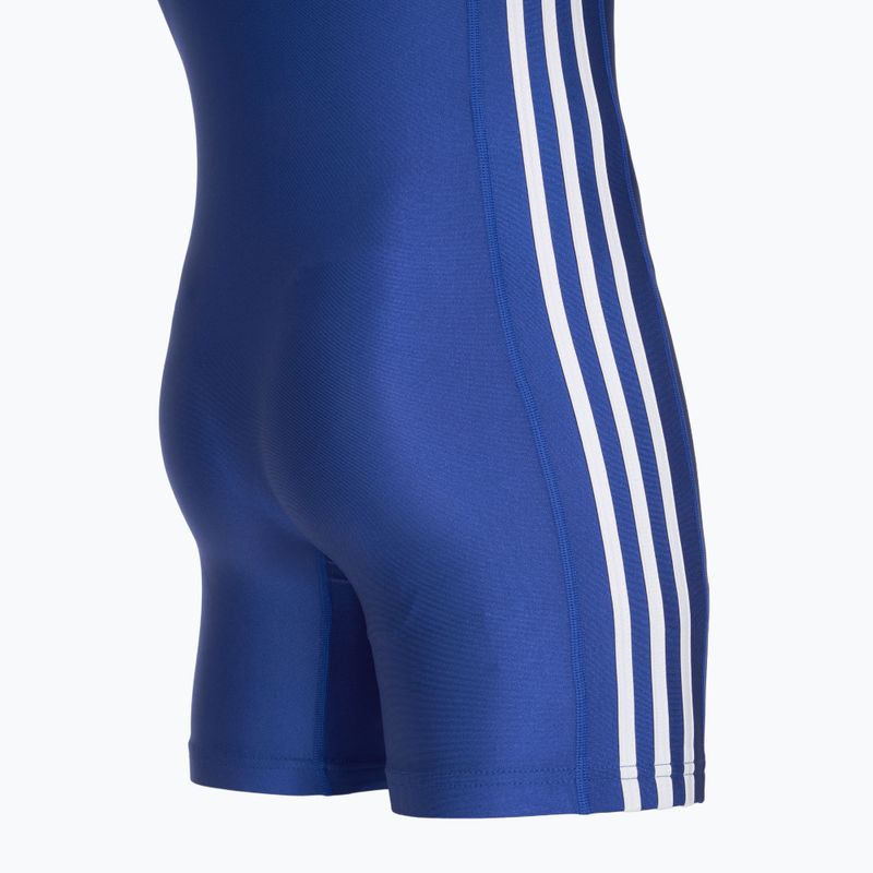 Мъжки гащеризон adidas 3 Stripe Singlet royal/white 4