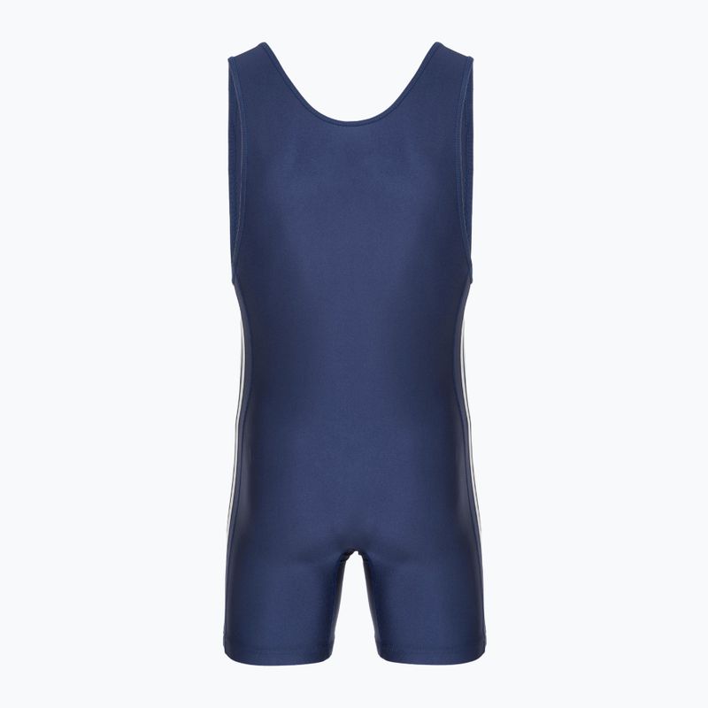 Мъжки гащеризон adidas 3 Stripe Singlet navy/white 2