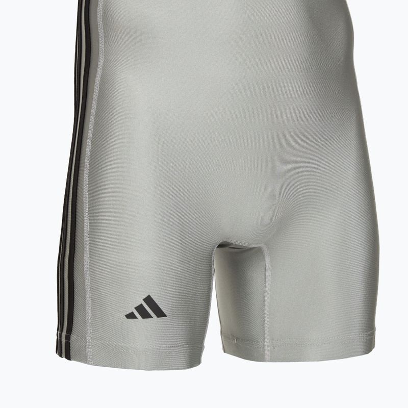 Мъжки гащеризон adidas 3 Stripe Singlet grey/black 3
