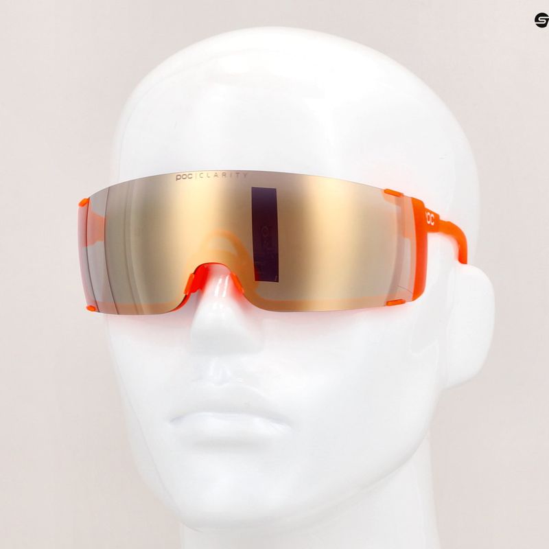 Очила за велосипеди POC Propel fluorescent orange translucent/clarity road gold 12