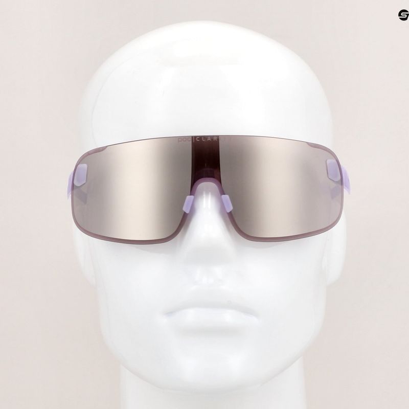 Очила за велосипеди POC Elicit purple quartz translucent/clarity road silver 11