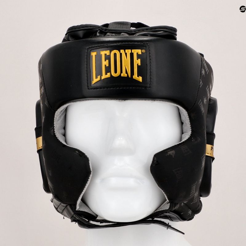 Leone 1947 Headgear Dna боксова каска черна CS444 16