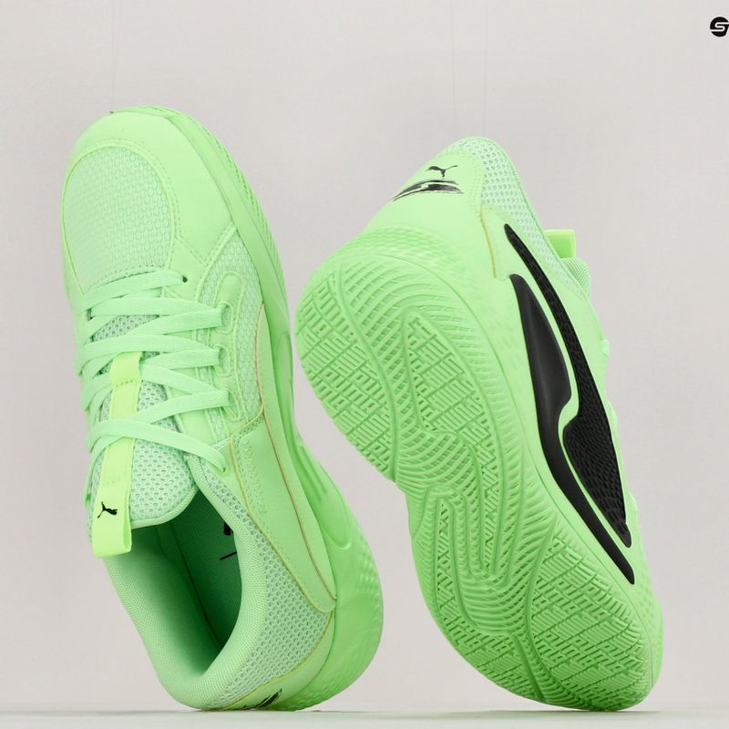 Мъжки баскетболни обувки PUMA Court Rider Chaos green 378269 01 15