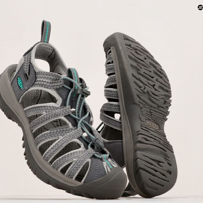 Keen Whisper Medium Grey дамски сандали за трекинг 1022814 17