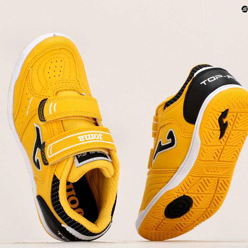 Детски футболни обувки Joma Top Flex IN оранжево/шафран/черно 13