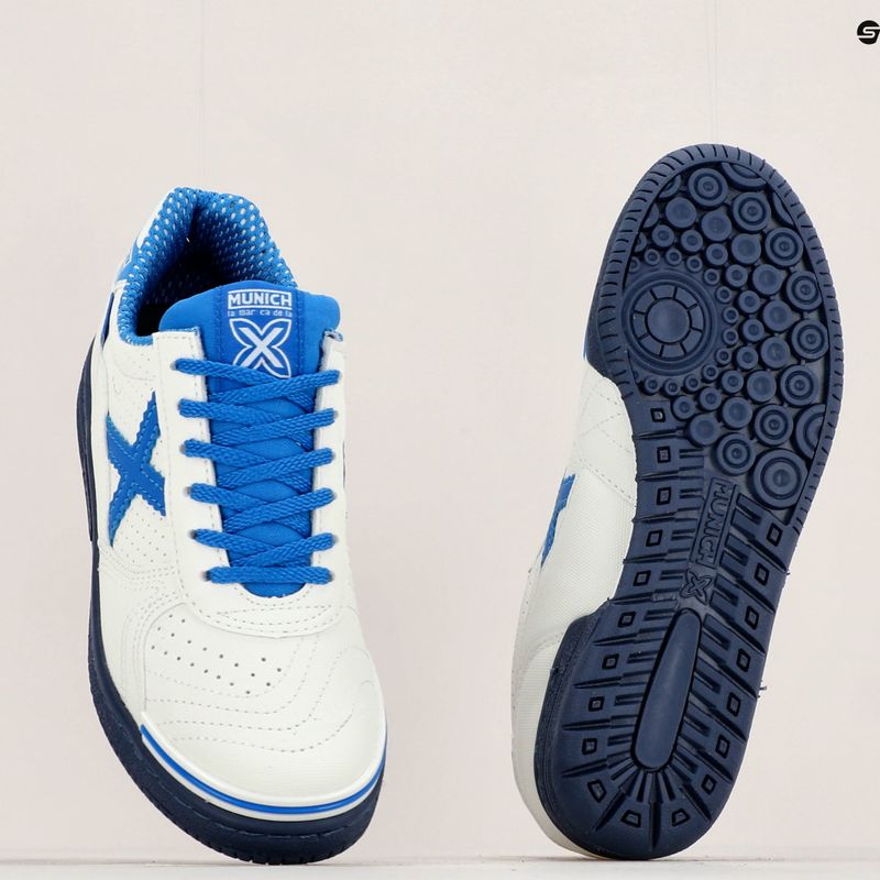 Детски футболни обувки MUNICH G-3 Kid Profit бели 11