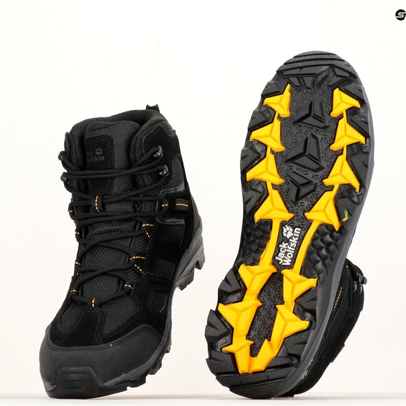 Jack Wolfskin мъжки ботуши за трекинг Vojo 3 Texapore черни 4042461_6055 9
