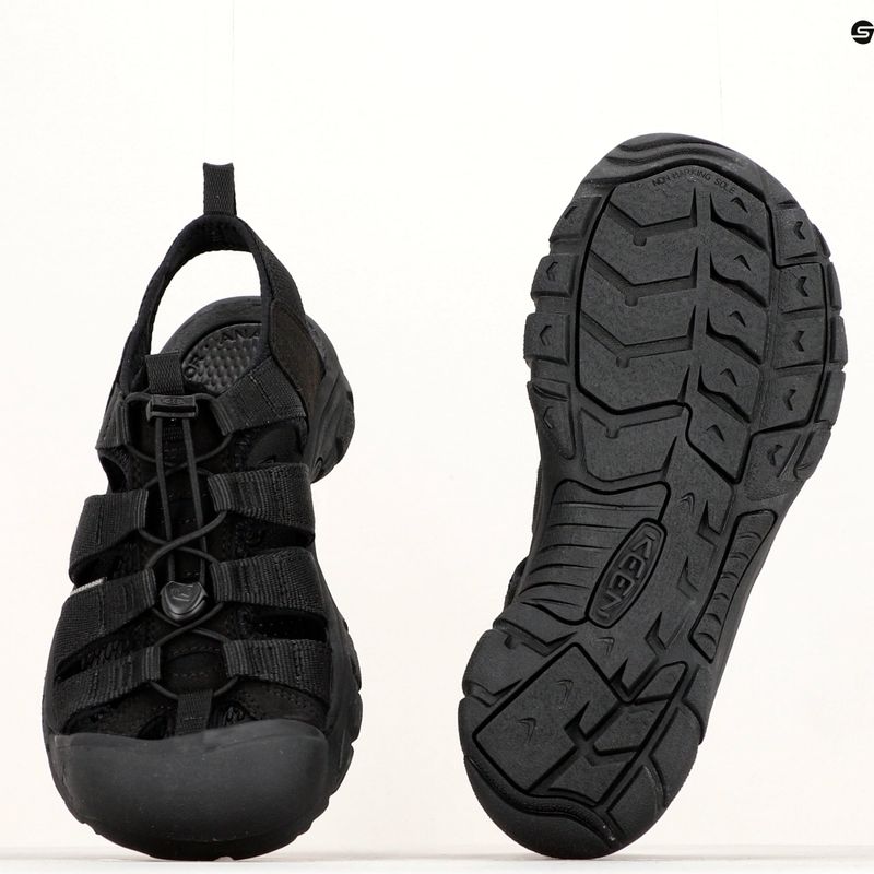 Keen Newport H2 Triple Black трекинг сандали 1022258 11