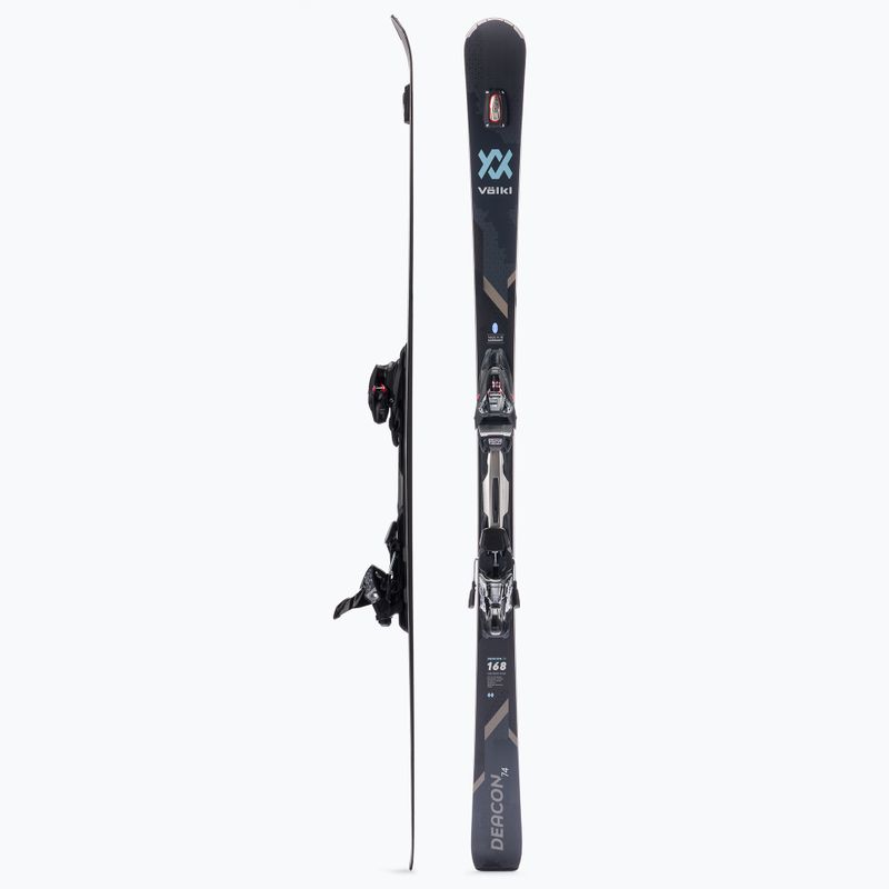 Ски за спускане Völkl Deacon 74 black +rMotion2 12 GW 120161/6877T1.VB 2