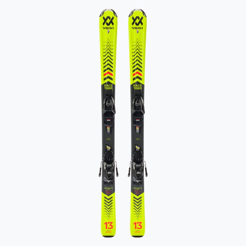 Детски ски за спускане Völkl RACETIGER Junior yellow +4.5 VMotion Jr. 120465/6162T1.VA