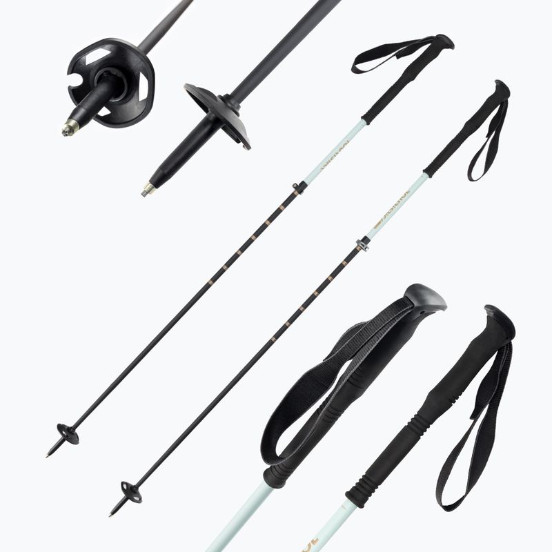 Völkl TOURISTICK VARIO AA ски палки черен/бял 141028 7