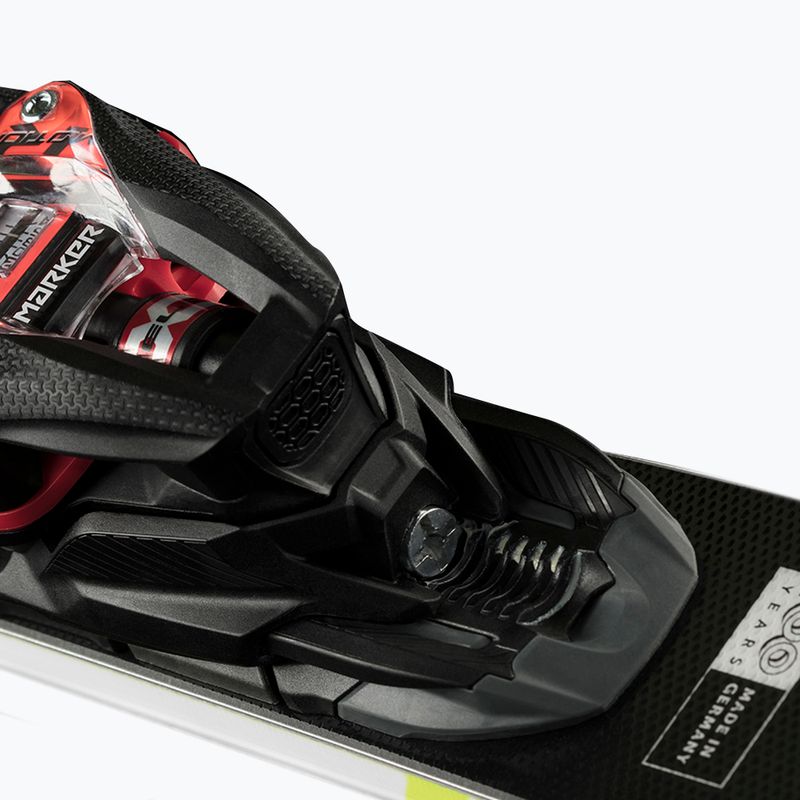 Völkl Racetiger SL Master + XComp 16 GW жълто-черни ски за спускане 8