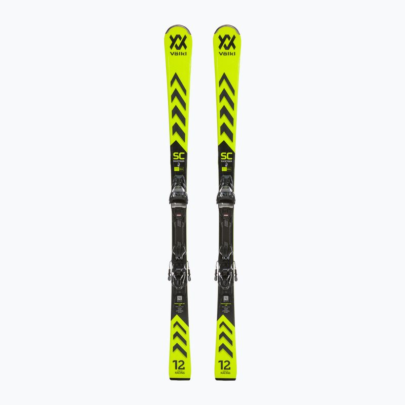 Völkl Racetiger SC Yellow + vMotion 10 GW жълто-черни ски за спускане