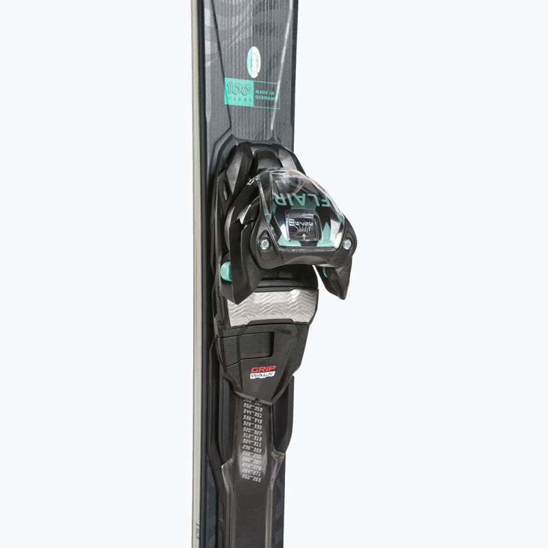 Дамски ски за спускане Völkl Flair SC Carbon + vMotion 11 ALU GW black/teal/silver 4