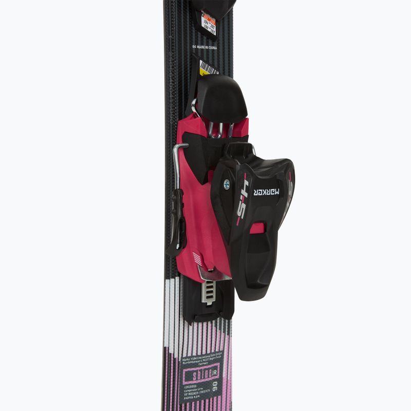 Детски пистови ски Völkl Shine Jr + автомати 4.5 VMotion Jr Lady 80-90 cm black/pink 5