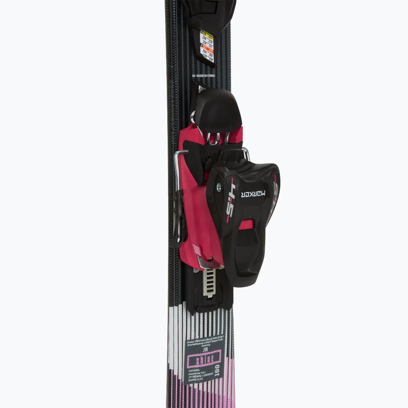 Детски пистови ски Völkl Shine Jr + автомати 4.5 VMotion Jr Lady 100-120 cm black/pink 5